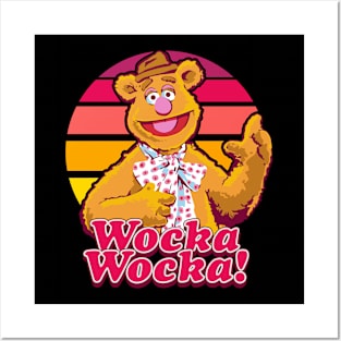 Wocka Wocka Fozzie Bear Muppets Posters and Art